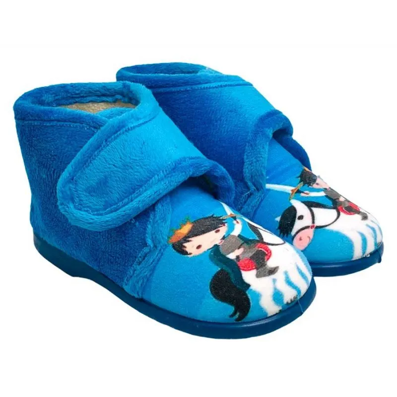 Zapatillas de casa con talonera