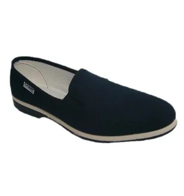 Zapatillas lona con gomas a los lados Cruan en azul marino
