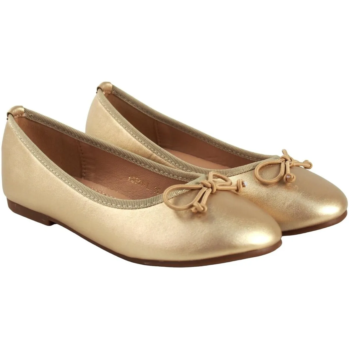 Zapato niña  a2551l oro