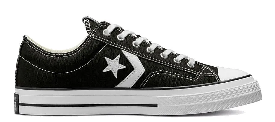 ZAPATOS CONVERSE STAR PLAYER 76 PREMIUM CANVAS OX  A01607/BLACK/VINTAGE WHITE/BLACK