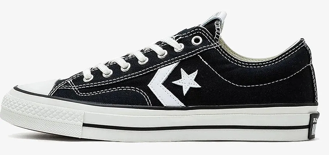 ZAPATOS CONVERSE STAR PLAYER 76 PREMIUM CANVAS OX  A01607/BLACK/VINTAGE WHITE/BLACK
