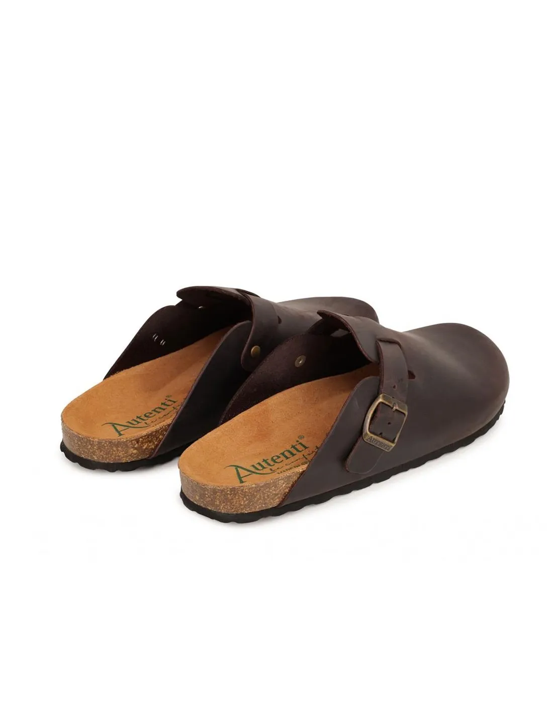 ZUECO DE PIEL MUJER AUTENTI 0355 SPRINTER NEGRO