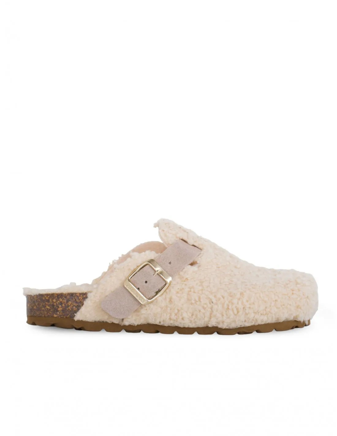 Zuecos Bio Borreguillo Beige AUTENTI