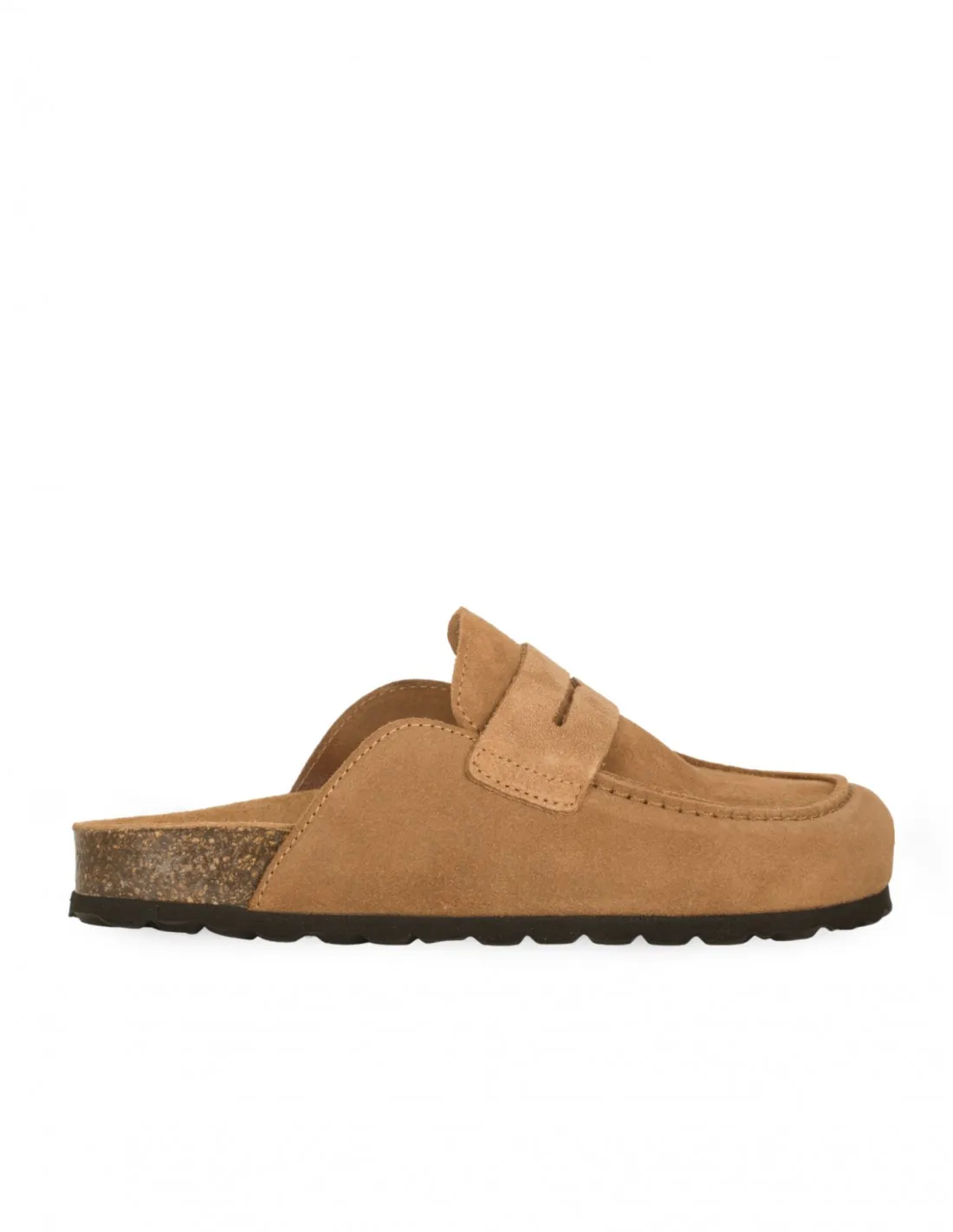 Zuecos Bio Estilo Mocasín AUTENTI Cuero