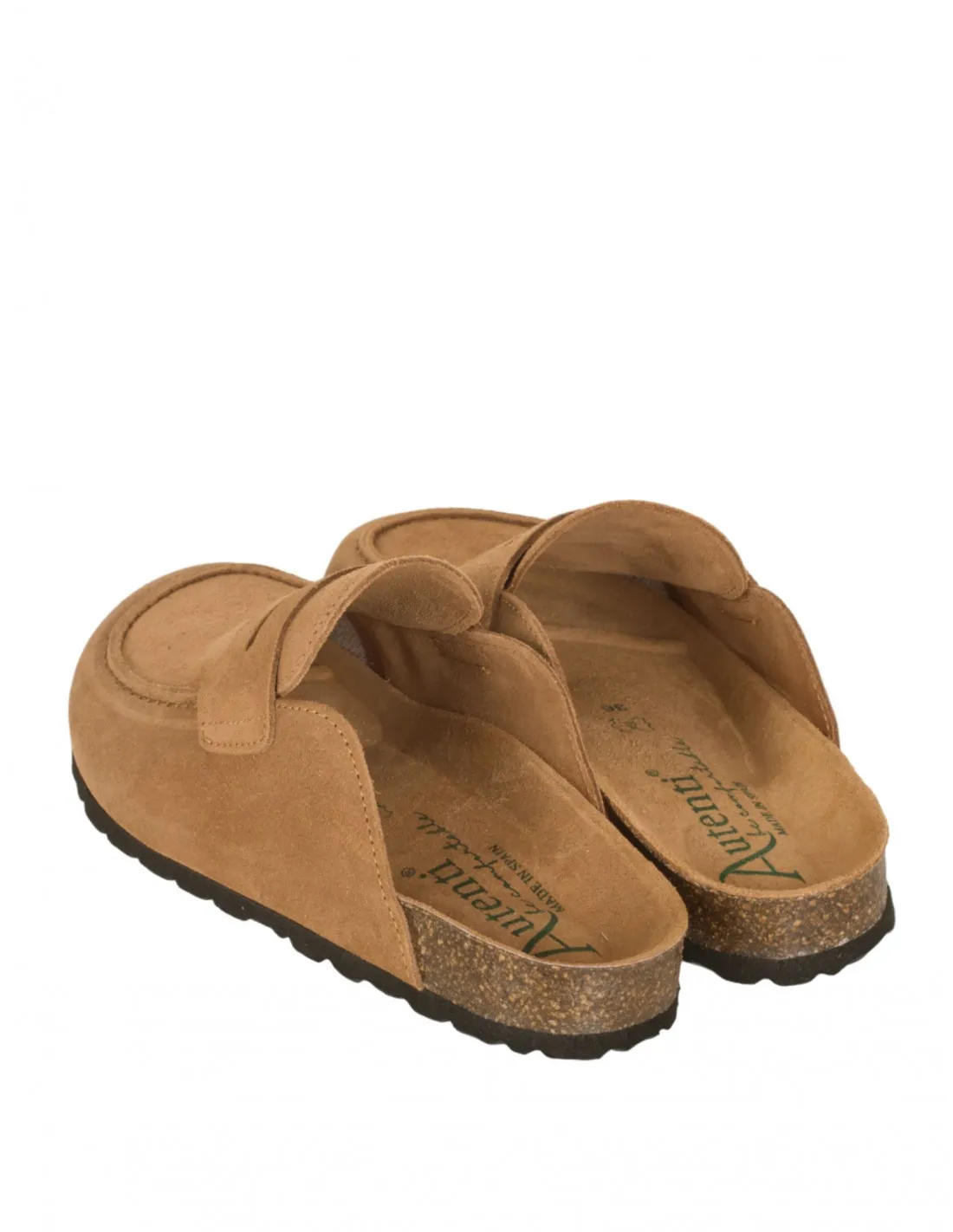 Zuecos Bio Estilo Mocasín AUTENTI Cuero