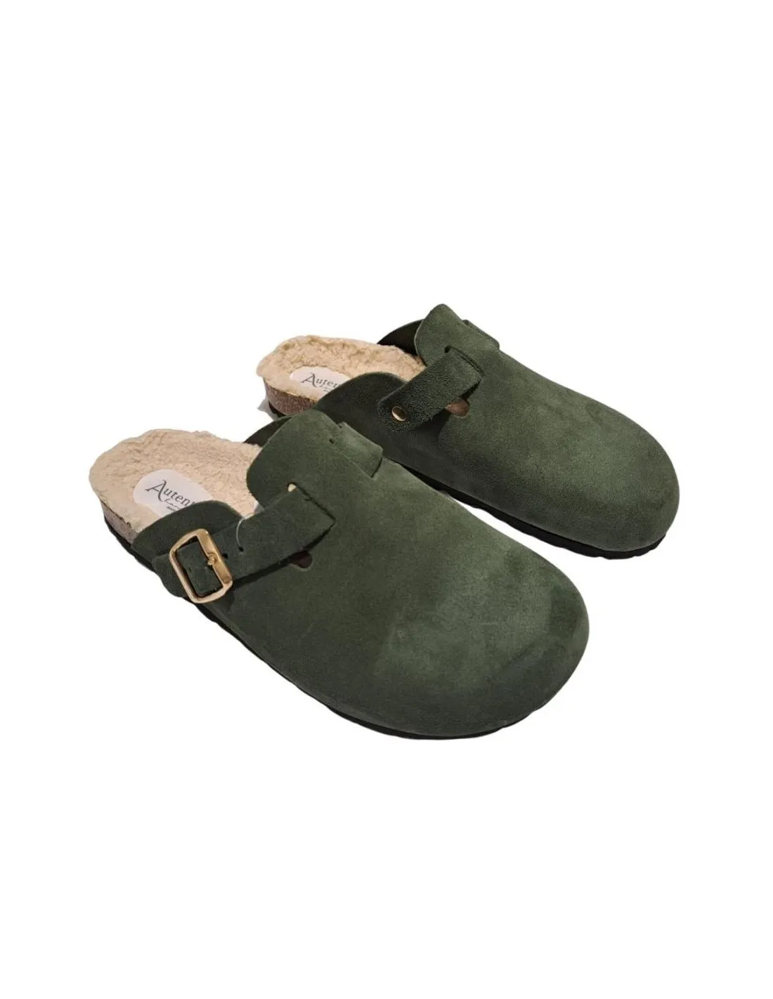 ZUECOS MUJER PELO AUTENTI 0355 VERDE